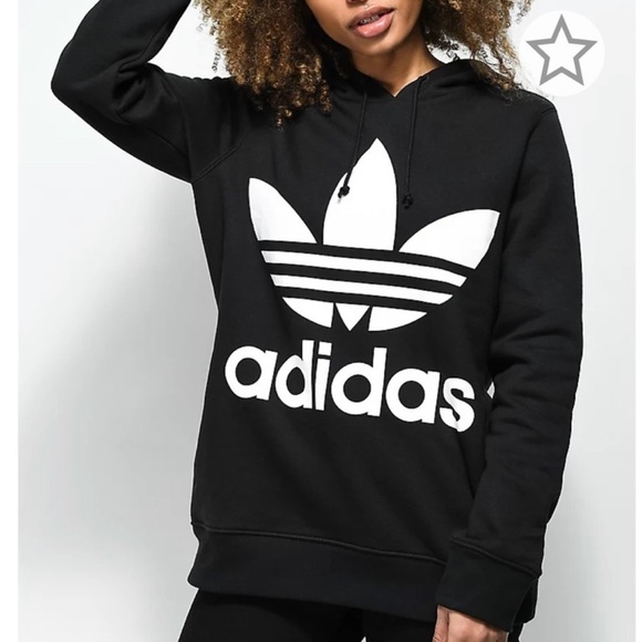 ADIDAS ORIGINALS Trefoil Hooded Sweatsuit Black and White XS PRICE FIRM - Picture 4 of 16